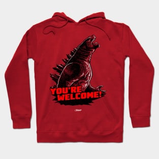 Gojira '14: you're welcome! Hoodie